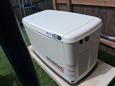 Residential Generac Standby Generator Installation in Spring, Texas