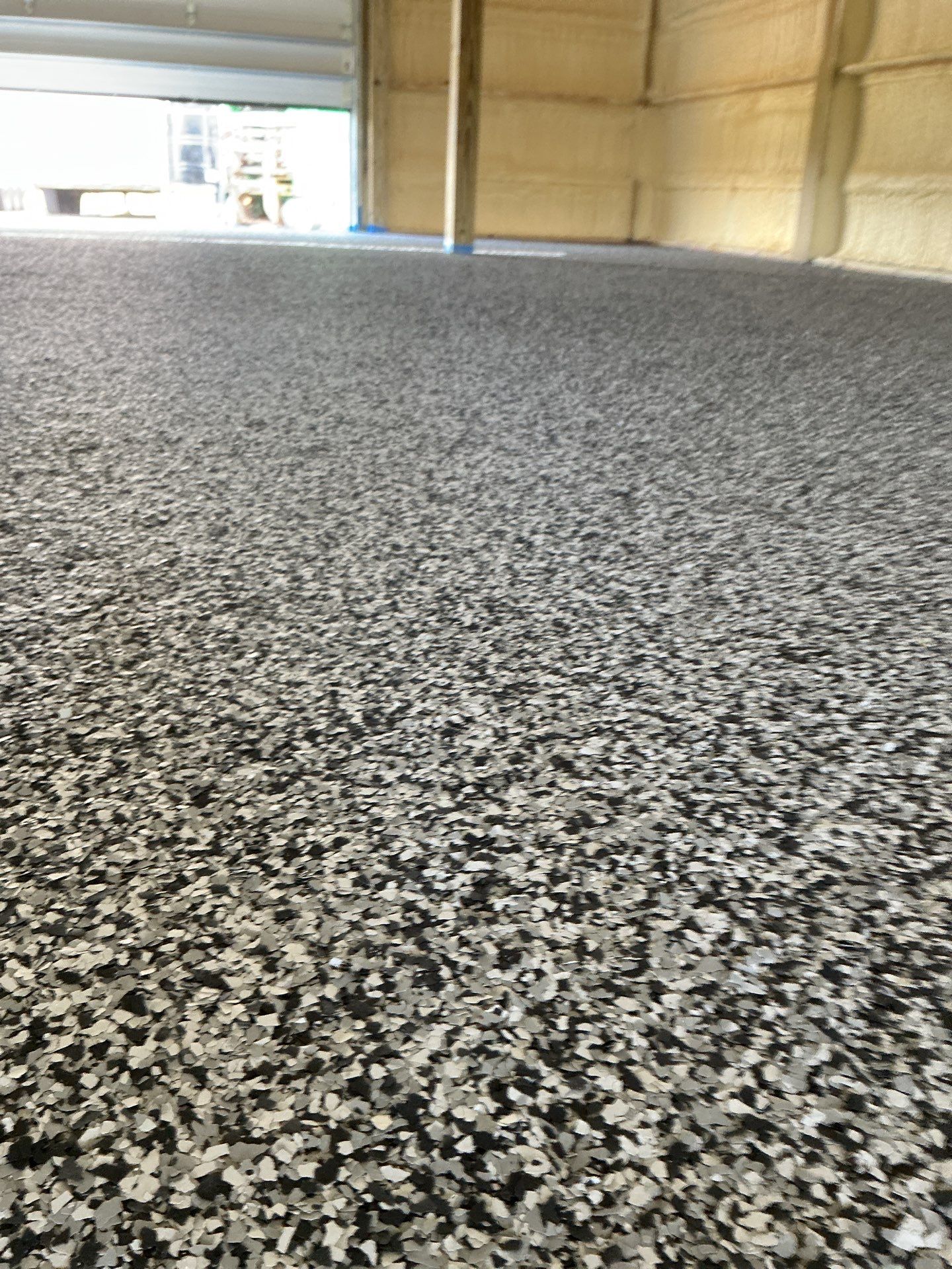 Polyaspartic Floor Coating for Warehouse Project in Plant City by Square 1 Garage and Closet Solutions