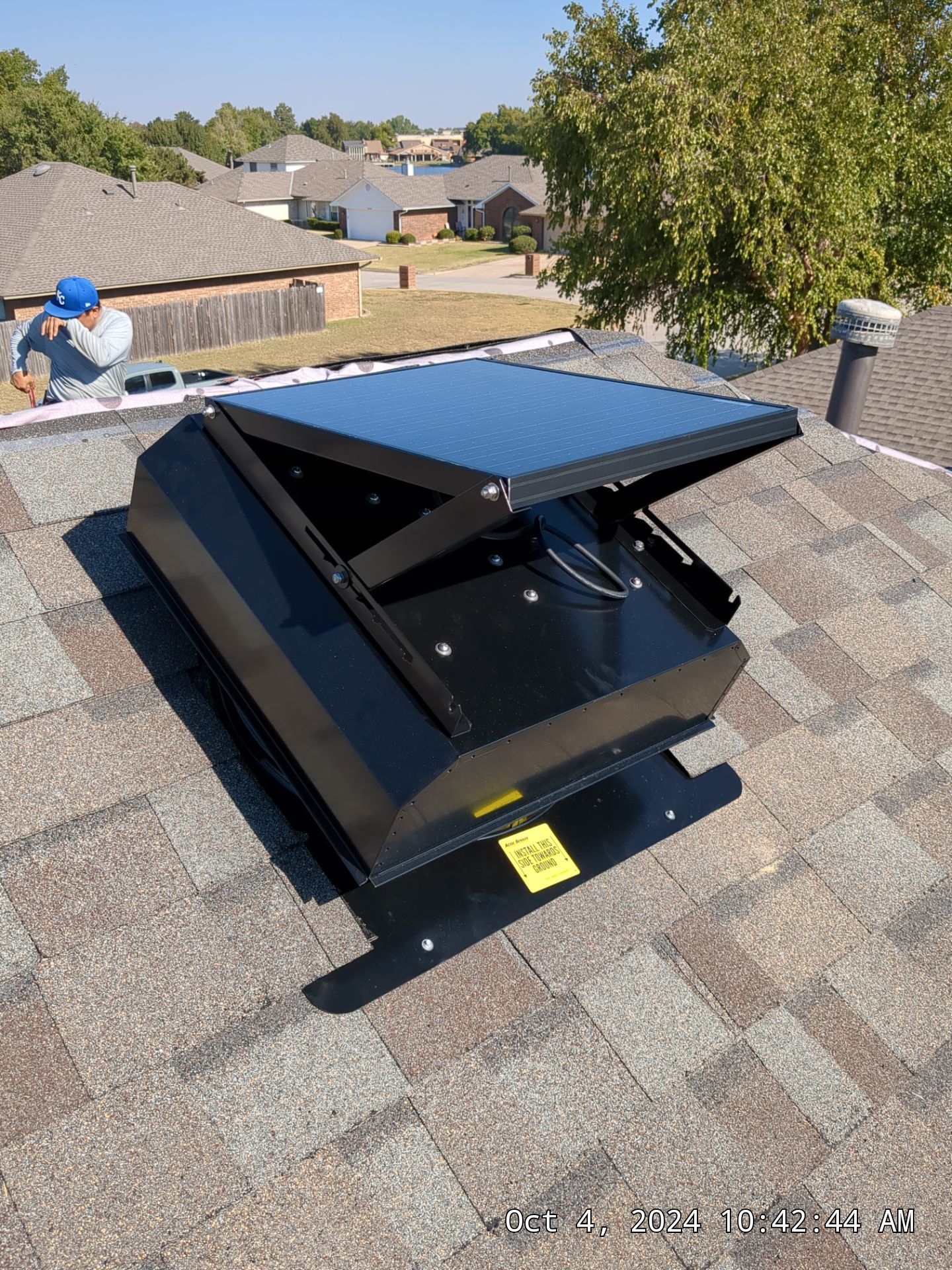 OKC Residential Roofing Installation using Owens Corning by Blackforest Roofing
