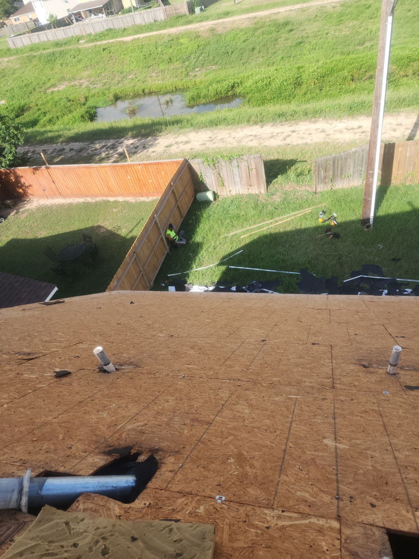Residential Roofing Installation using Owen's Corning Duration (Lifetime) Shingles by Roof Repair Company