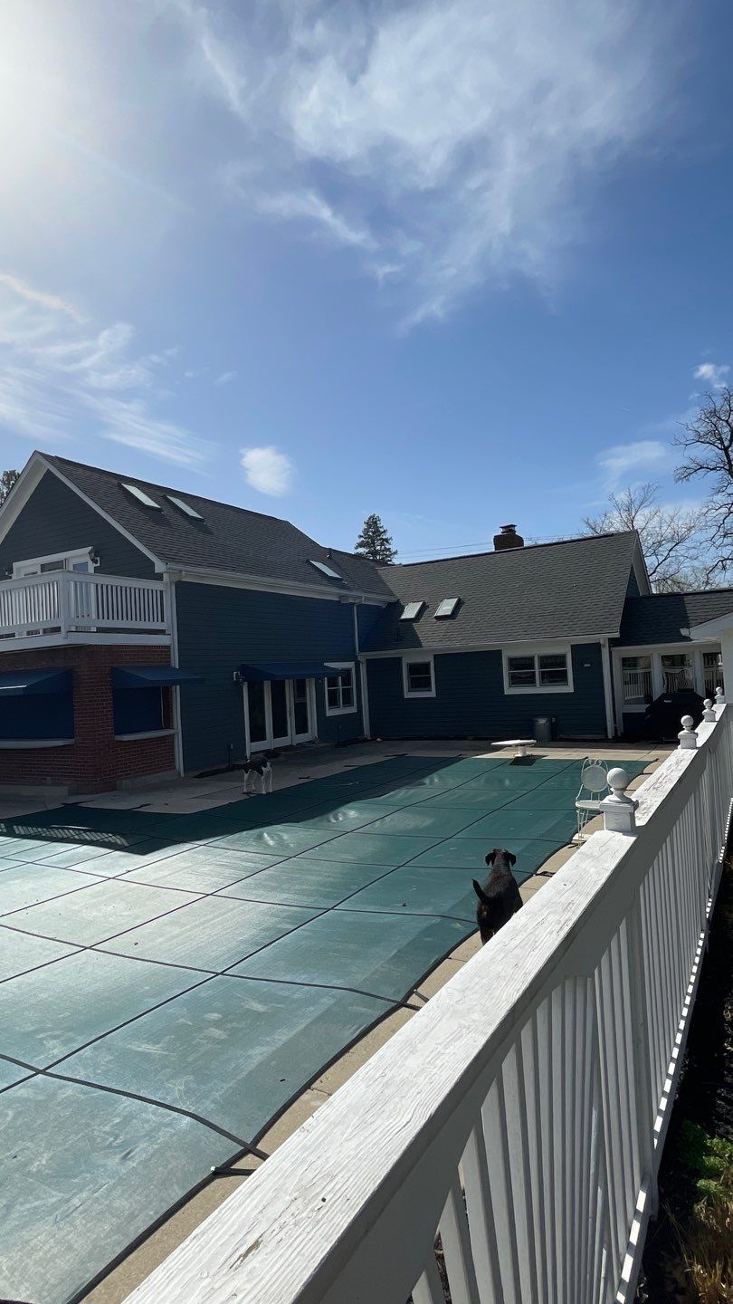 Residential Roofing Installation using GAF Timberline HDZ Williamsburg Slate  by Nitro Roofing and Construction