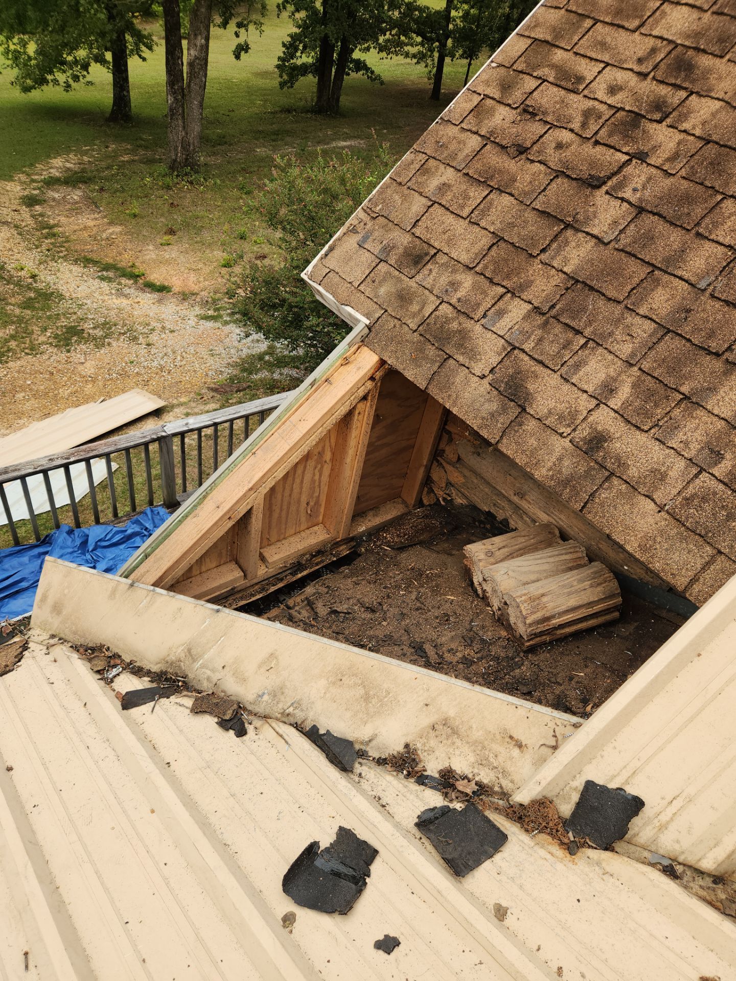 Roof Replacement in Cottondale (Light Stone) by The Roofing Dudes