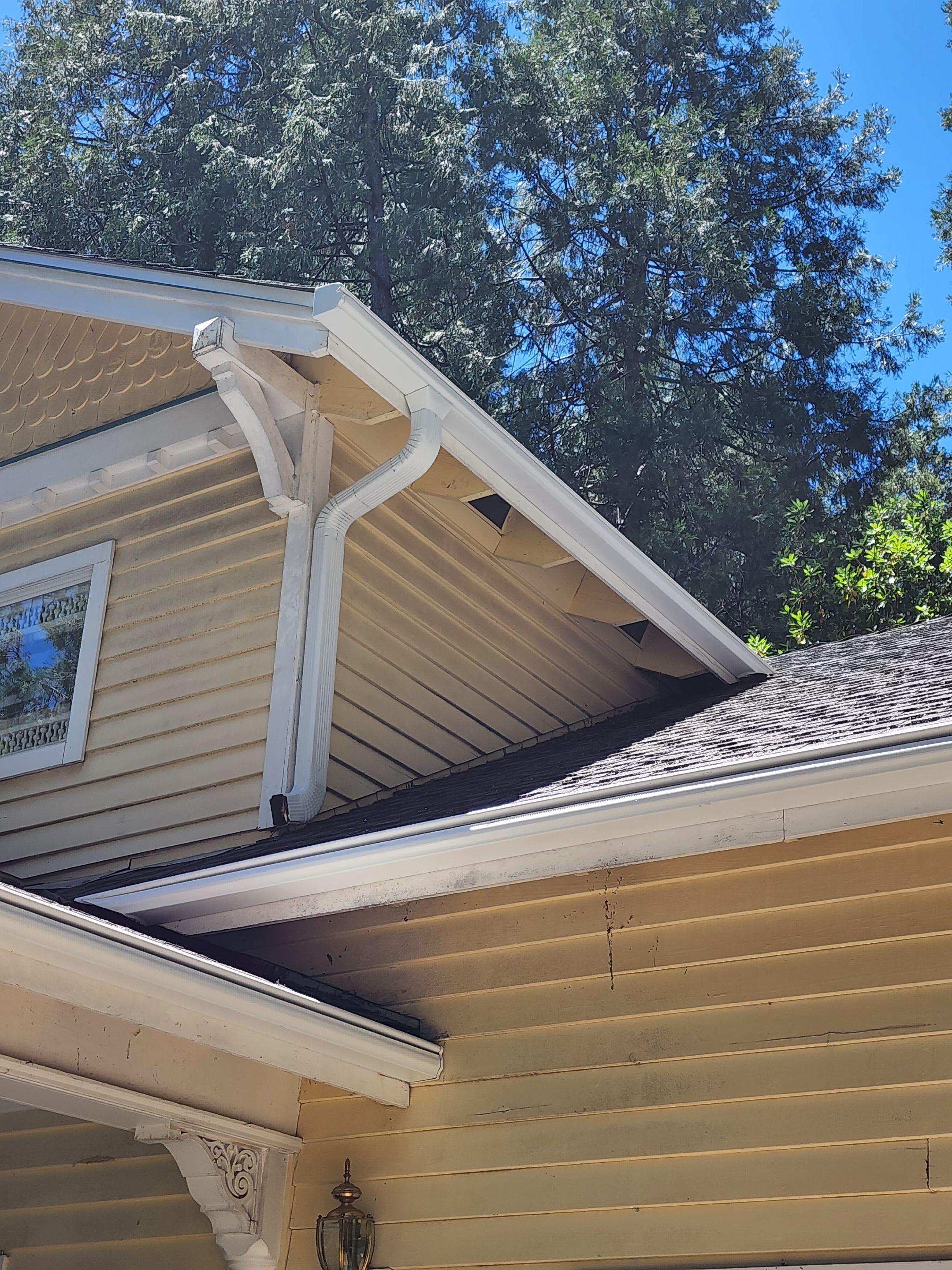 Gutter Installation using Englert LeafGuard Gutters by Byers Enterprises 