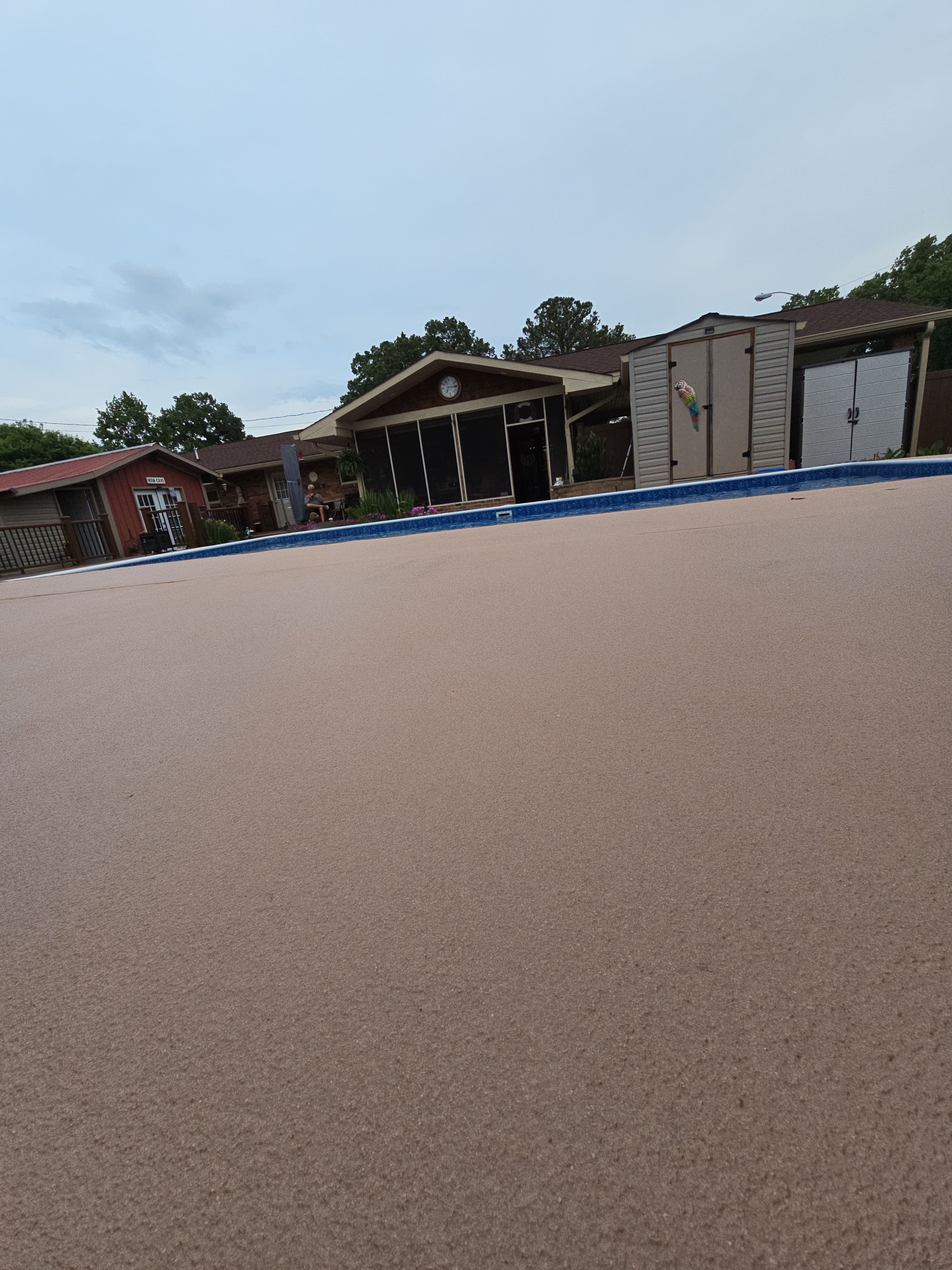 Beautiful Pool Deck in Rossville, GA by Elite Floor Solutions