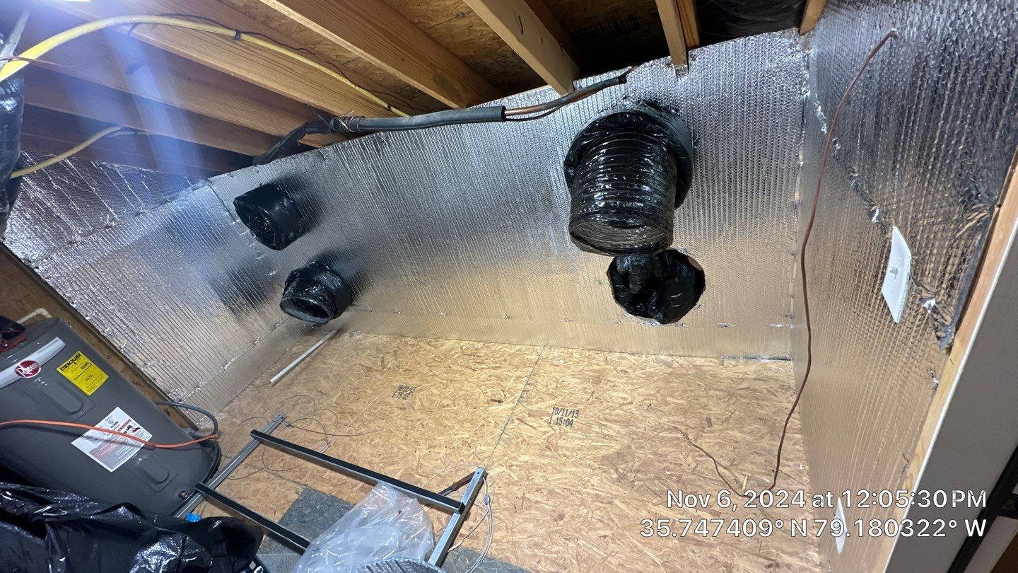Trane XV20i Split Heat Pump Install  by Nick's Mechanical LLC.