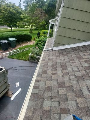 Residential Roofing Installation using Owens Corning Duration Driftwood