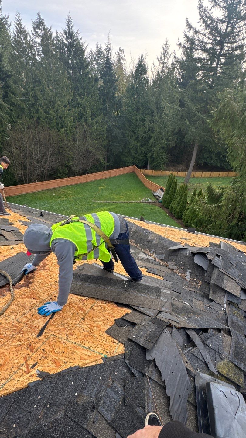 Residential Roofing Installation using GAF UHDZ Shingles by Roofing Formula LLC