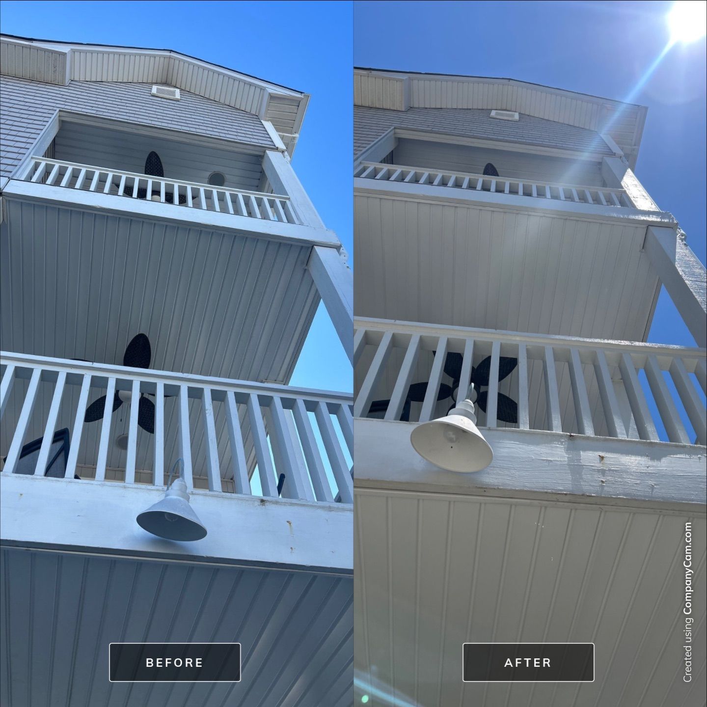 House Washing in Carolina Beach by Shark Power Washing