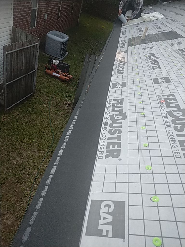 Residential Roofing Installation using Roof Replacement by American Roofing & Construction LLC