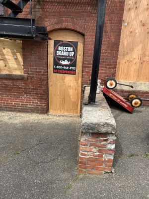 Emergency Board Up Services for Fire-Damaged Apartment Building in Ware