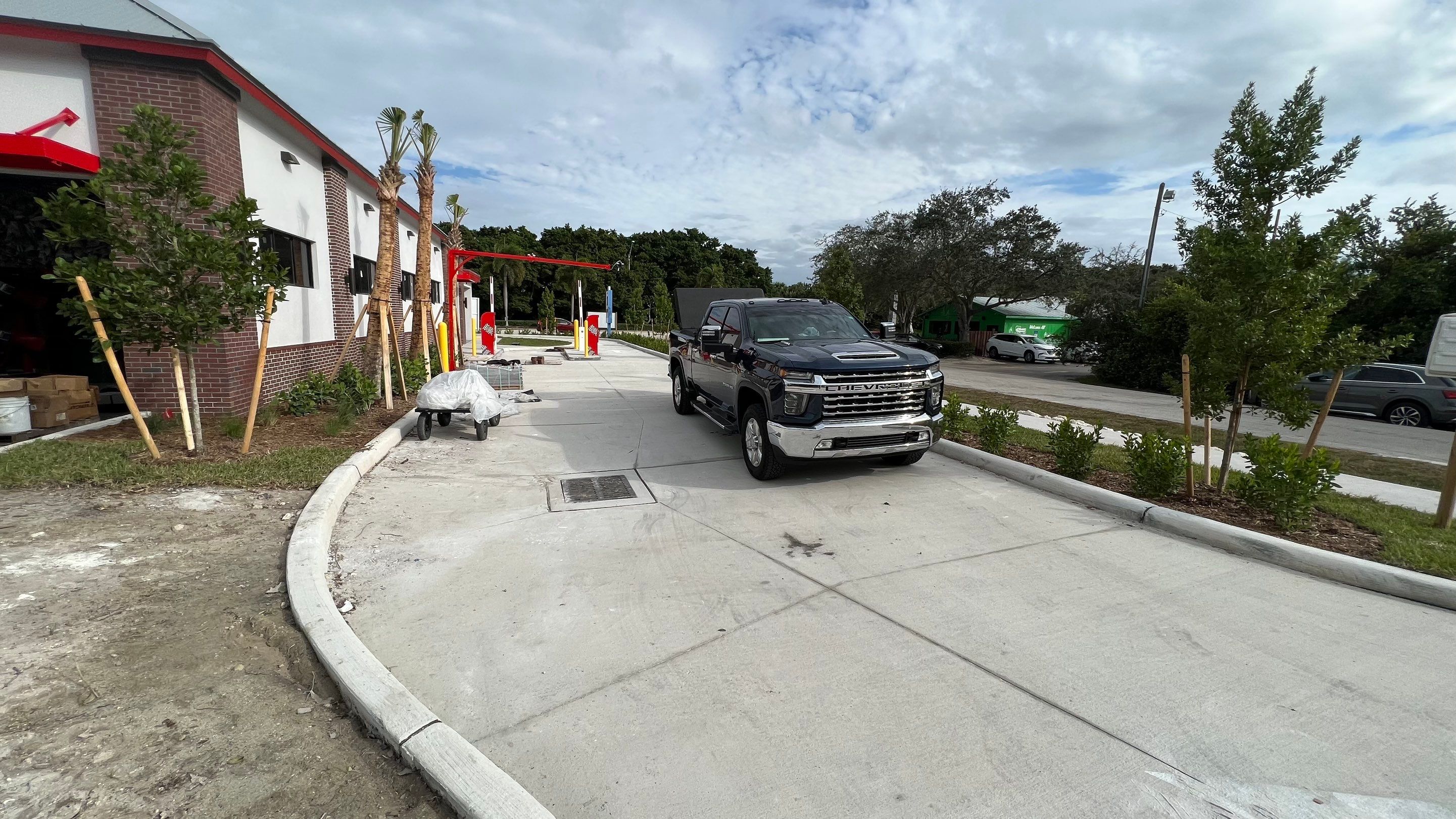 New Carwash Collection Tank Cleaning by APS Power & Water