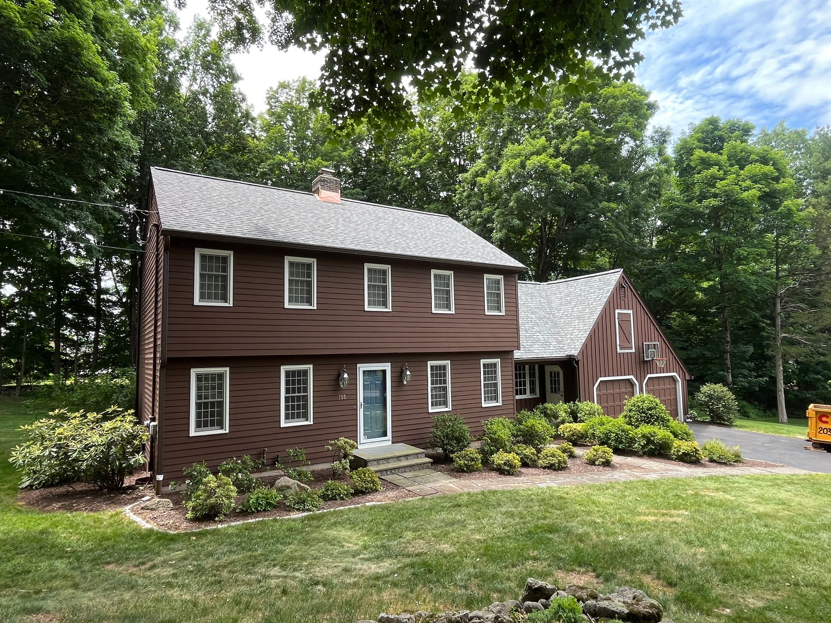 DiGiorgi does a brand new roof in Cheshire, CT by DiGiorgi Roofing and Siding Inc