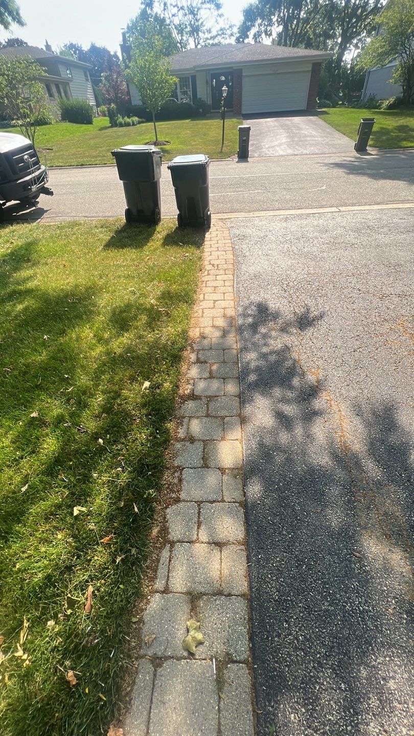 Brick paver clean, sand and seal.  using Surebond SB-1300 by Northern Power Washing LLC.