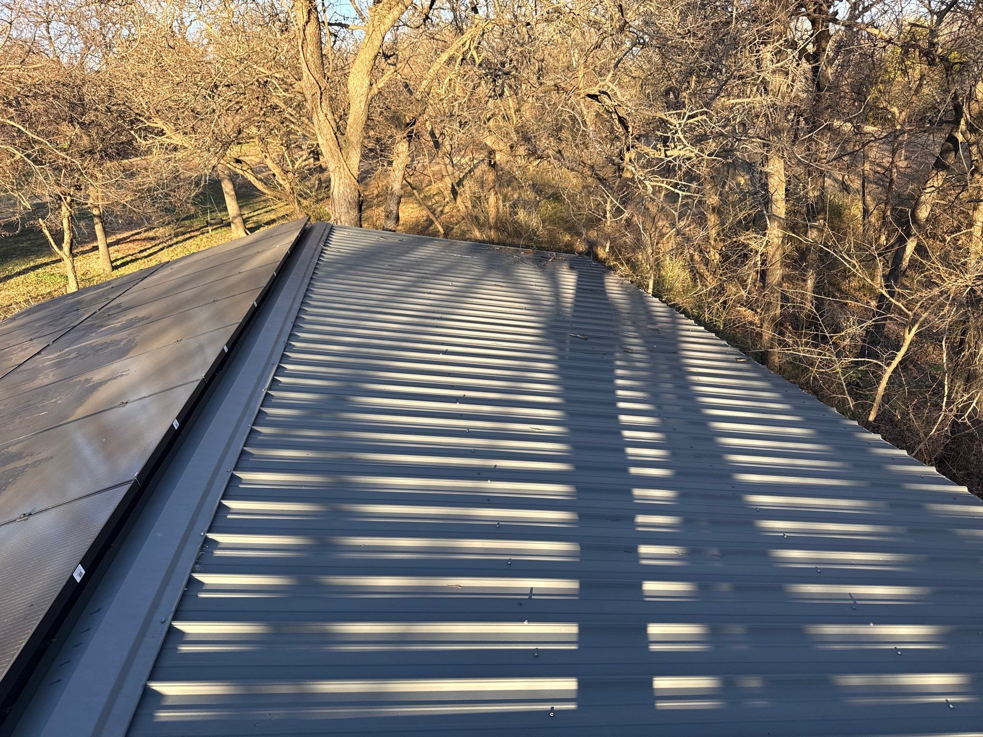 Metal Roof Replacement & Solar Reset in Edmond, OK by 5Coat Roofing & Construction