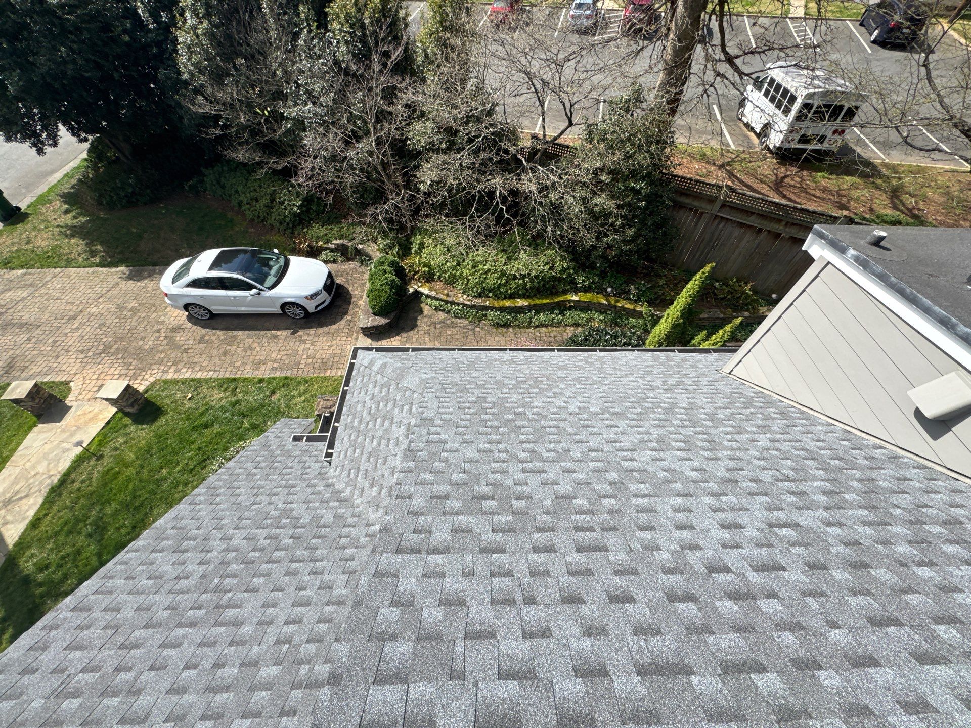 Certainteed Landmark Architectural Shingle in Heather Blend color by H&S Roofing and Gutter