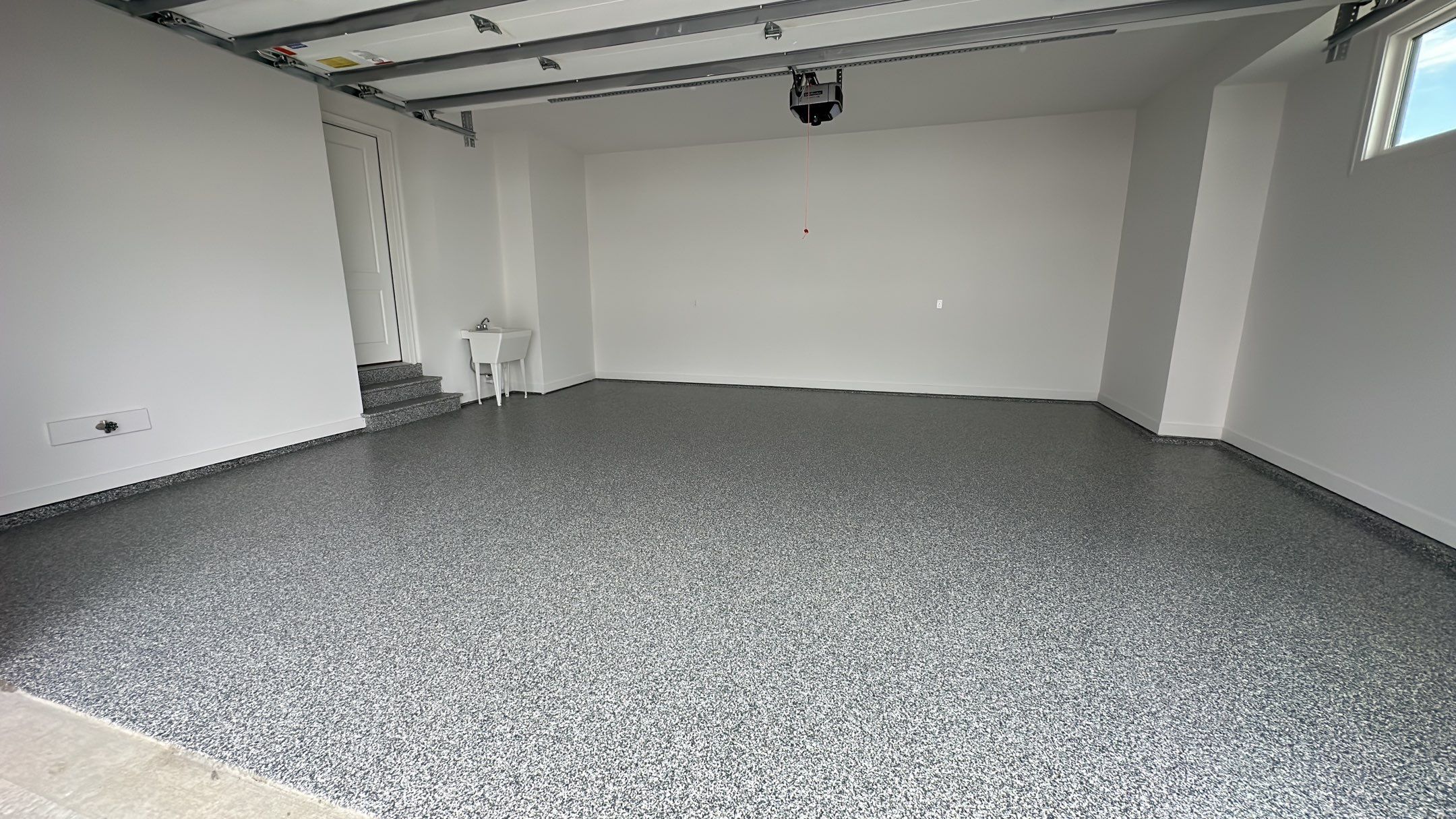 John B upgraded his garage with cabinets and Banner Garage Floor by Banner Garage