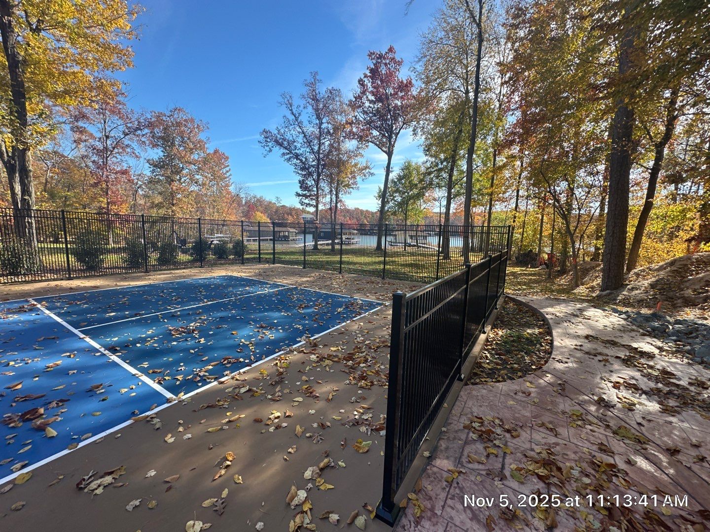 Pickle Ball Court in Mineral by City Light Construction LLC