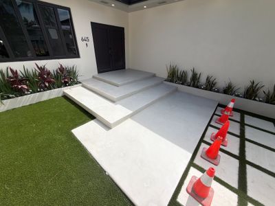 Entrance Steps with Microtopping