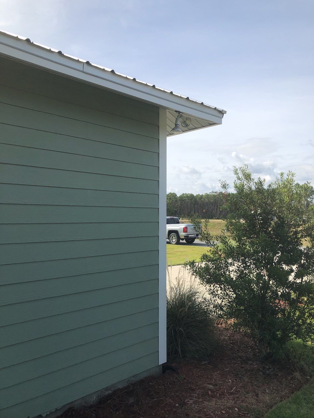 White K-Style Gutter Installation by Gutter Professors