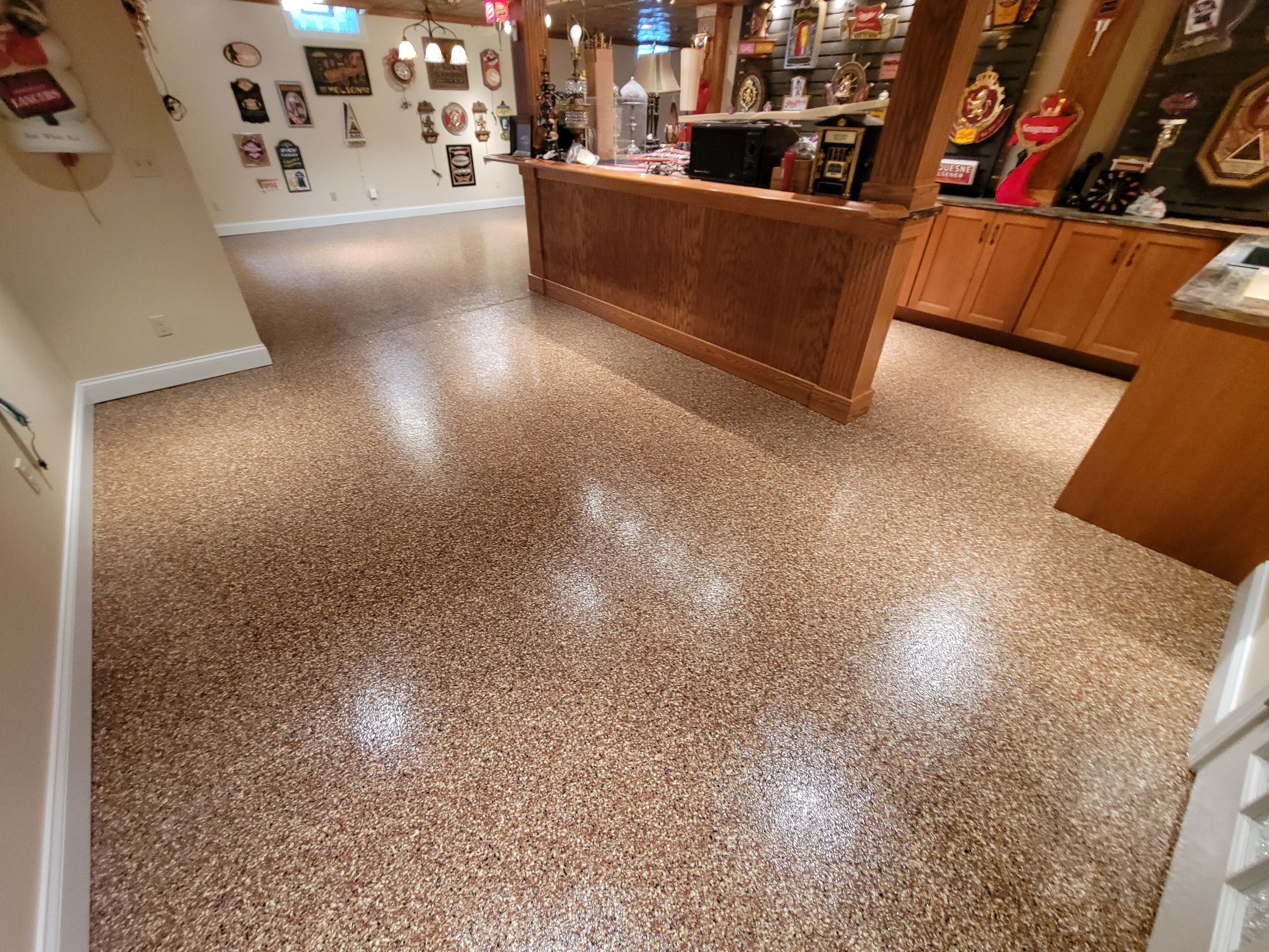 Basement in Chestnut - Hermitage, PA by Alexander Concrete Coatings