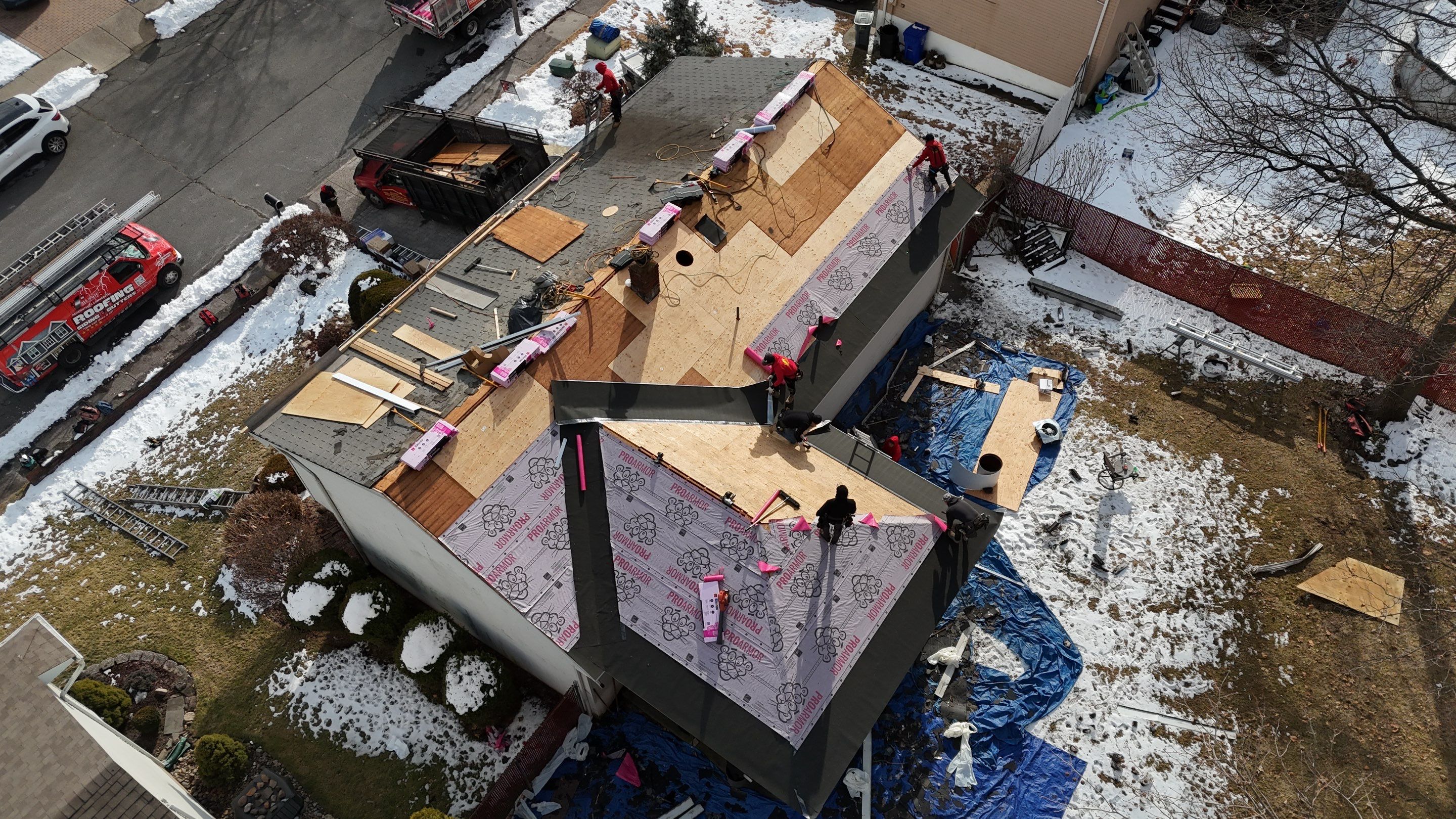 Roof Project in Totowa, NJ by All State Home Improvement Inc.