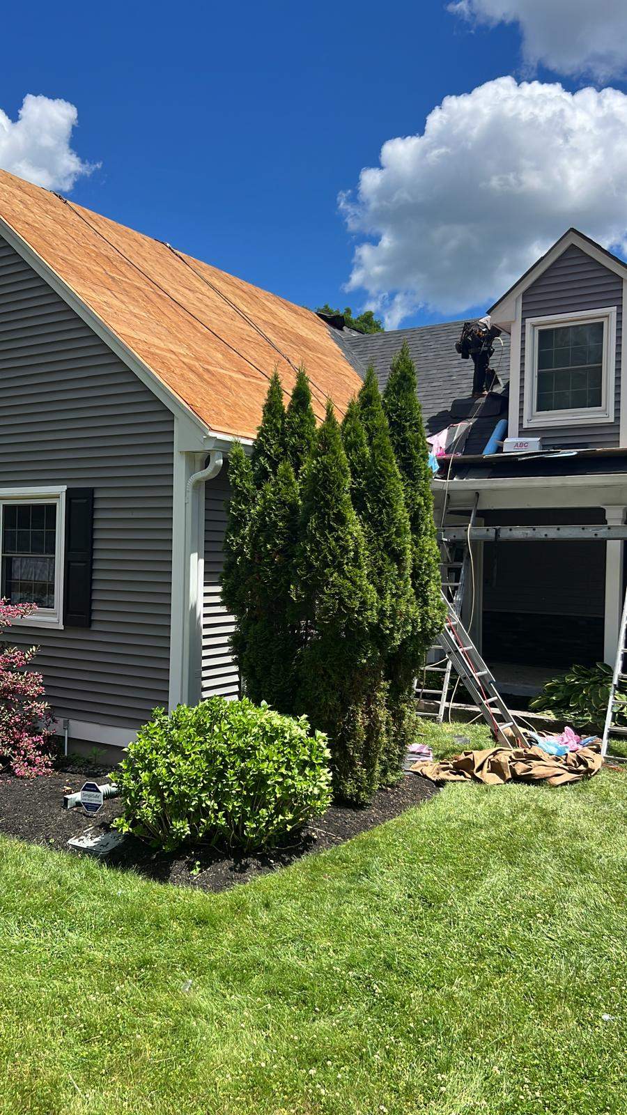 Full Roof Replacement on Massive Home in North Andover, MA – Owens Corning Duration, Onyx Black by JOHNNYS PRO