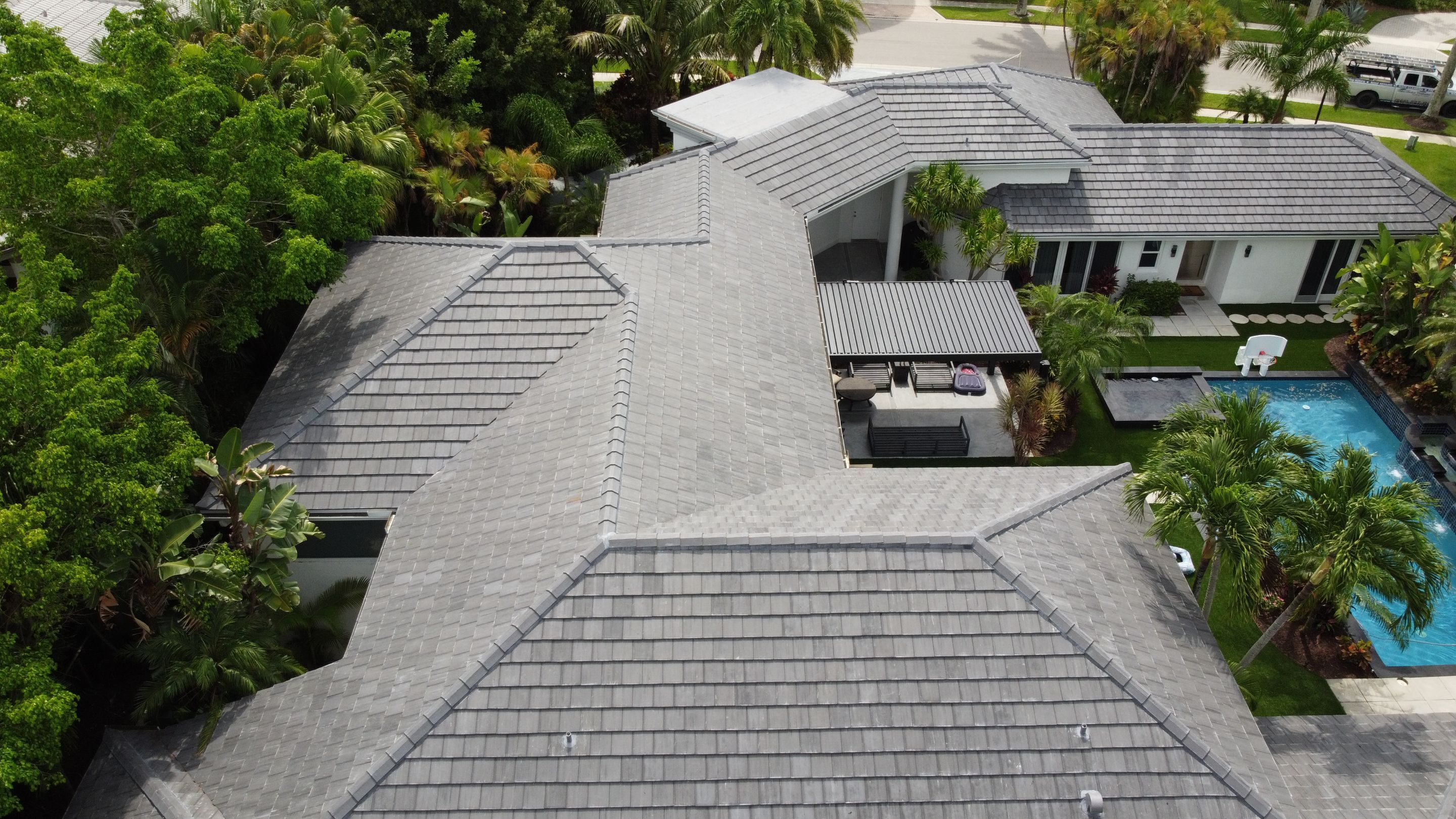 Residential Roofing Installation using Eagle Roofing Tile by BLUES BROTHERS ROOFING