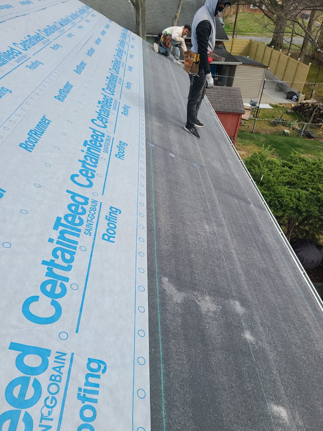 Alexandria CertainTeed Landmark Pro Roof in Max Def Charcoal Black by RM Banning, Inc.