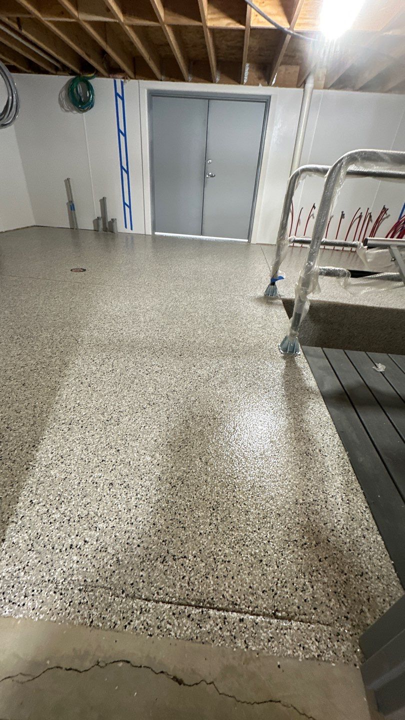 Mechanical Room Project in Pittsburgh by Floors in a Day, Inc