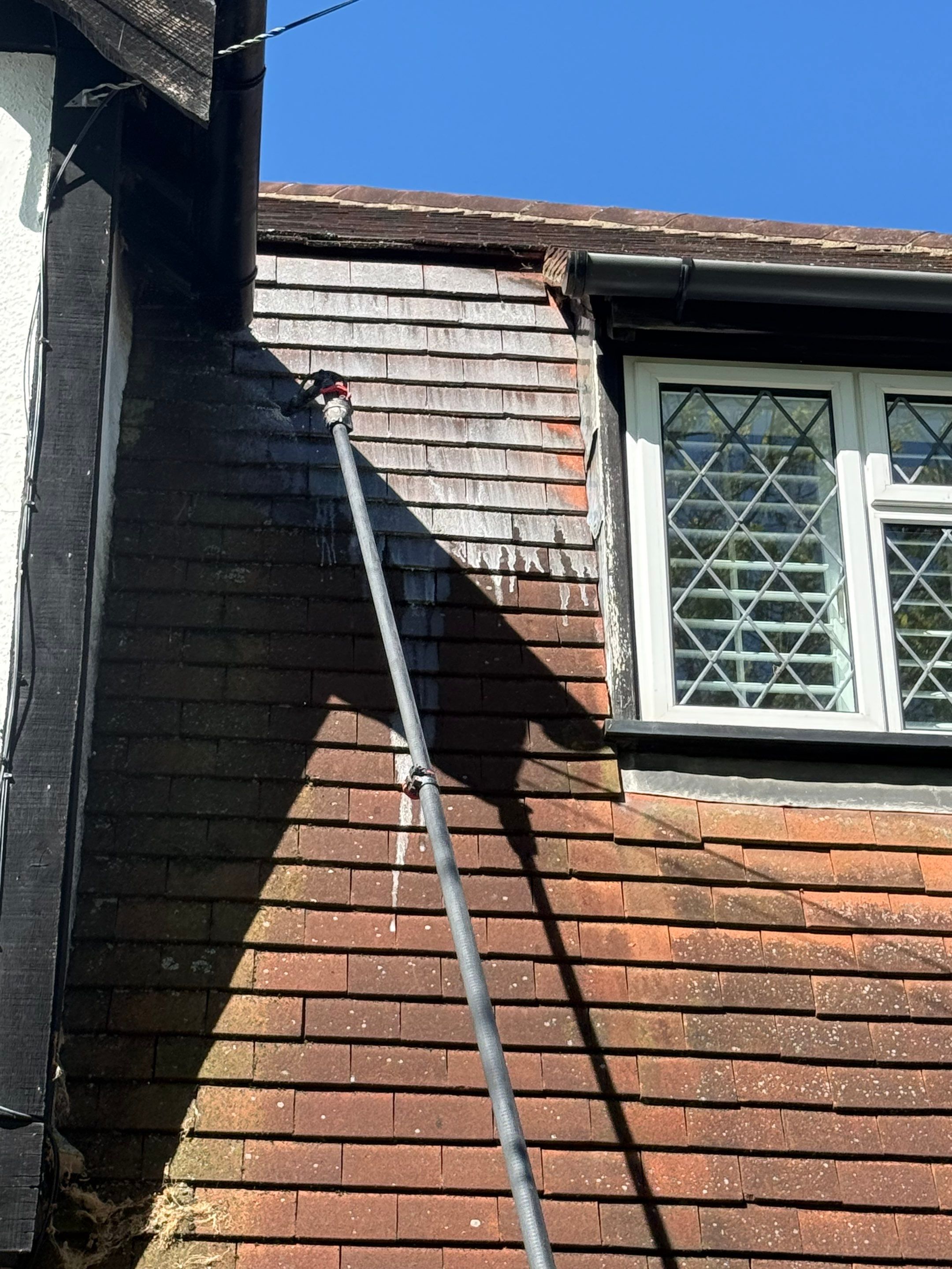Driveway and Roof Clean Epsom by Ges Exterior Cleaning ltd