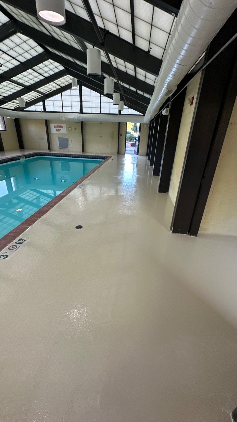Hotel Pool Deck Project in Independence by Floors in a Day, Inc