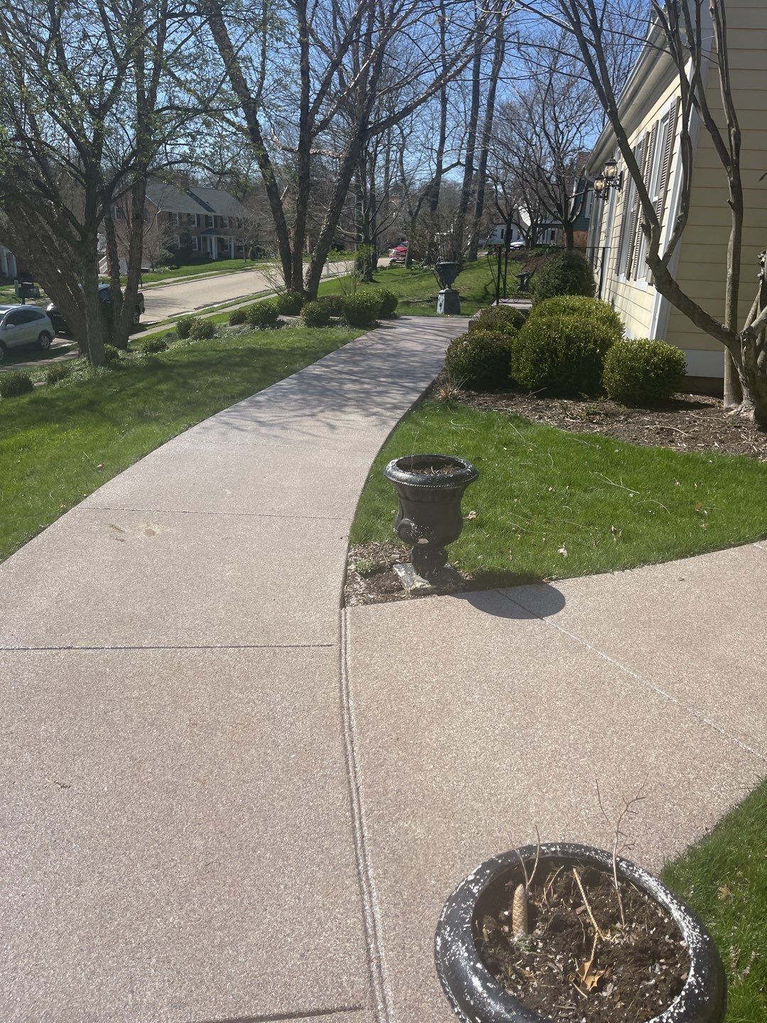 Large Patio + Garage Project in Pittsburgh by Floors in a Day, Inc