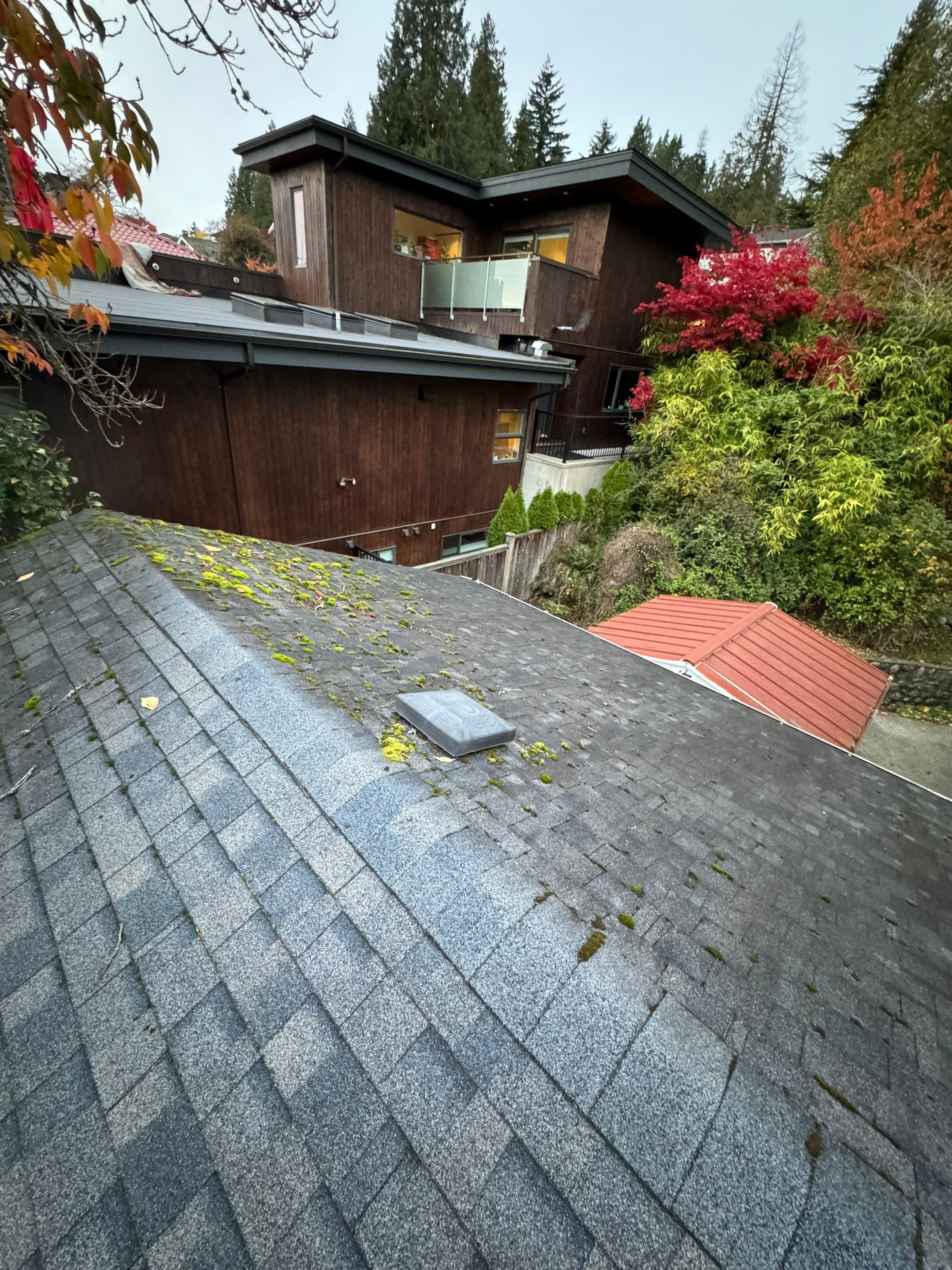 Roof cleaning by YVR Construction Group
