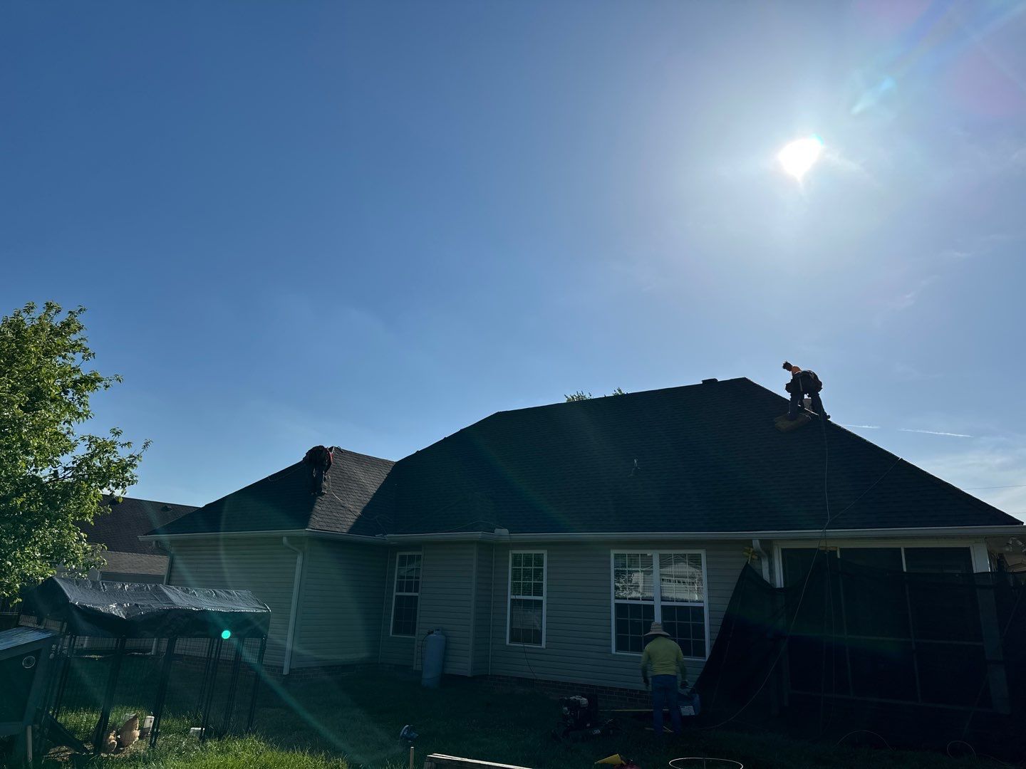 Residential Roofing Installation using GAF HDZ Roofing System  by Undersun Roofing 