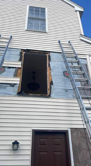 Dining Room Window Replacement – Lawrence, MA by Mighty Dog Roofing of Greater Middlesex County