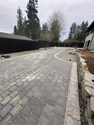 Permeable Pavers Driveway