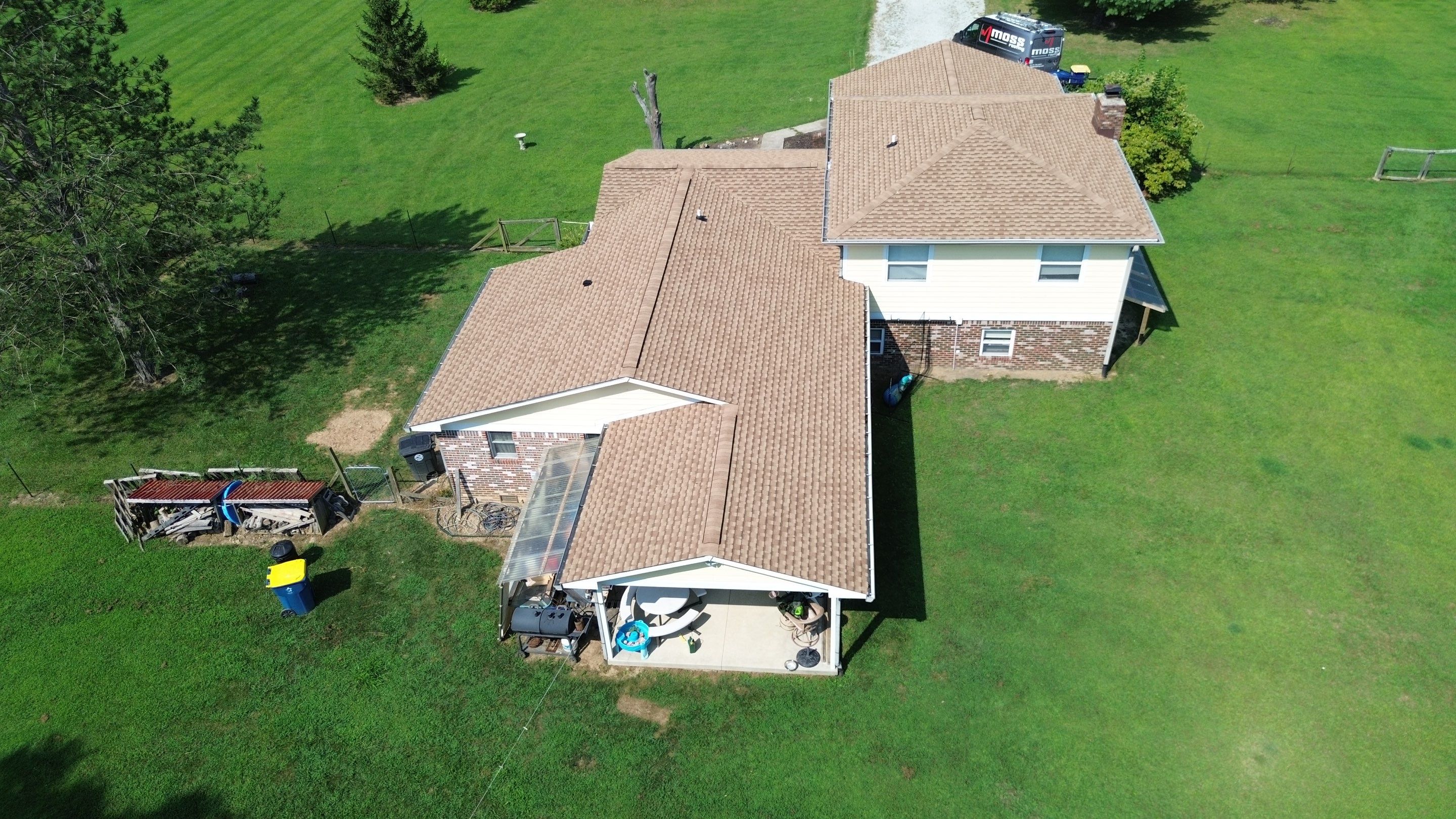 Project in Indianapolis by Moss Roofing