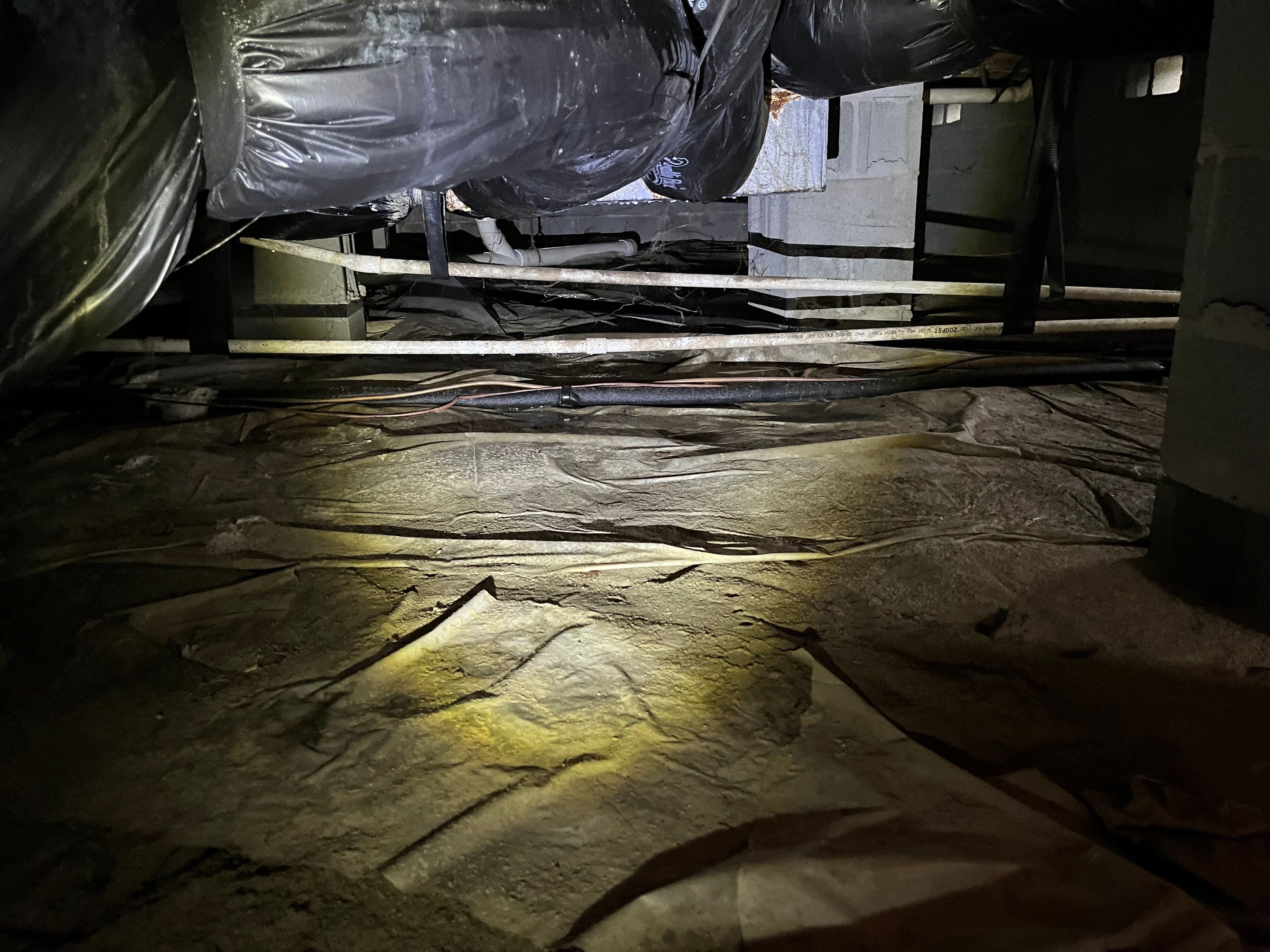 Premium Encapsulation with Bora-Foam using Bora-Foam Insulation by Impact Crawlspace
