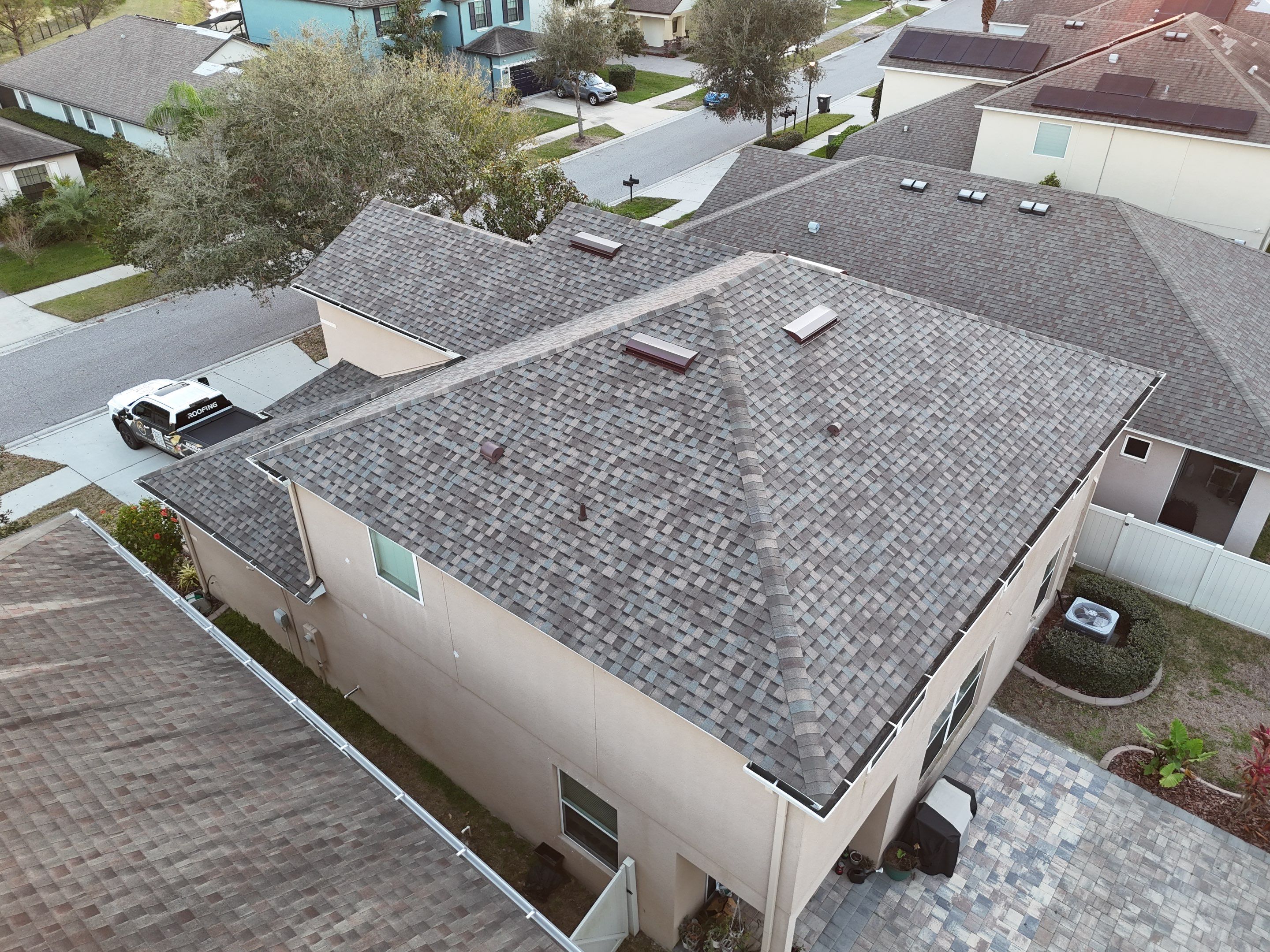 Roof Replacement in Ruskin FL. by Steadfast Roofing 