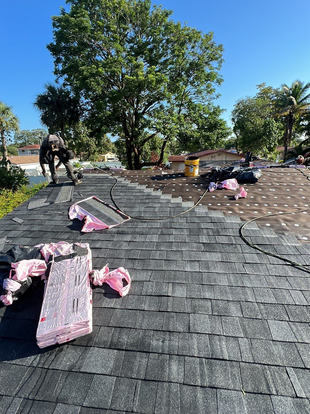 Residential Roofing Installation using Owens Corning Duration Shingle  by First Due Roofing
