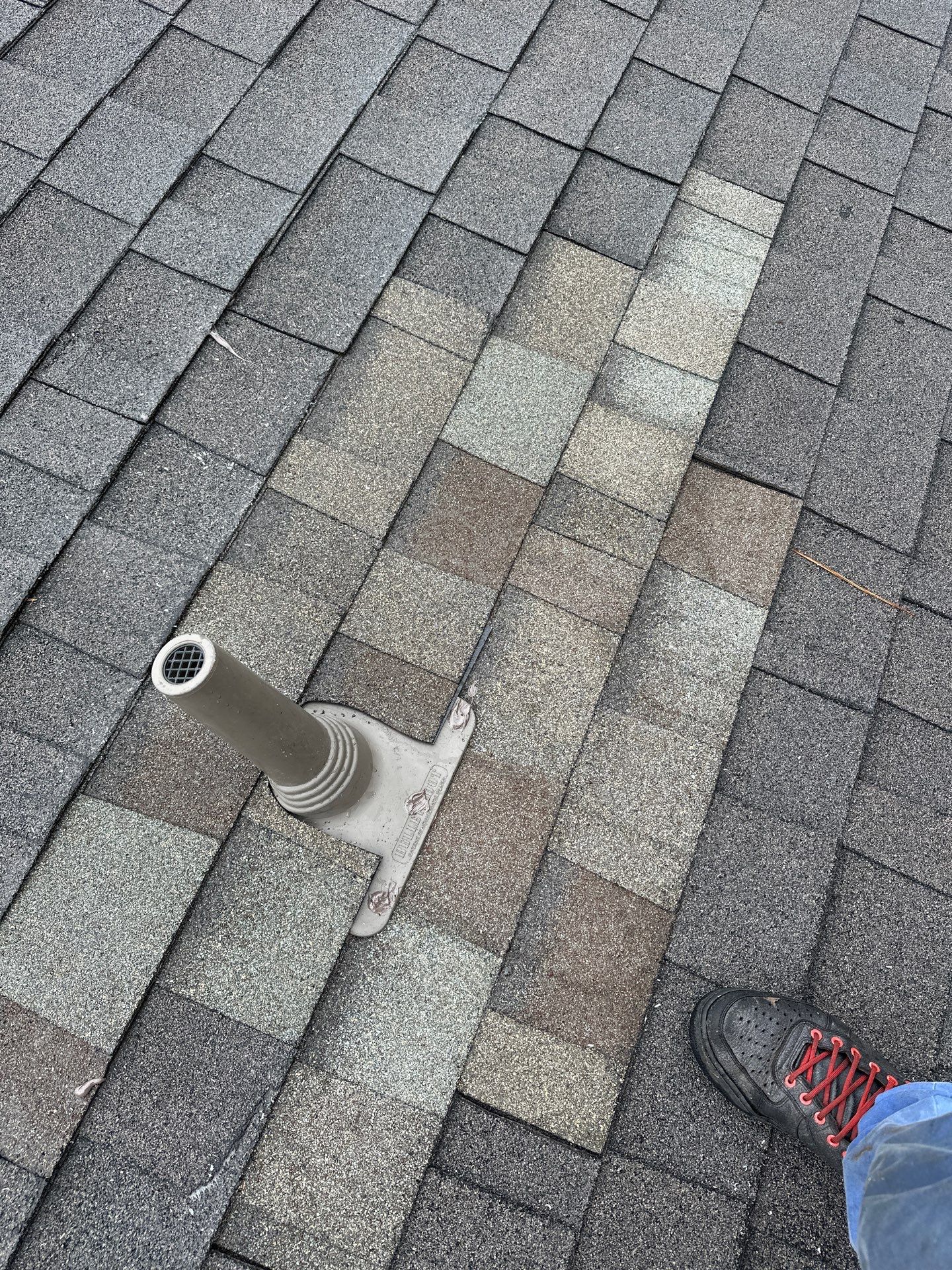Hail Damage using Owen's Corning Duration (Lifetime) Shingles by Roof Repair Company