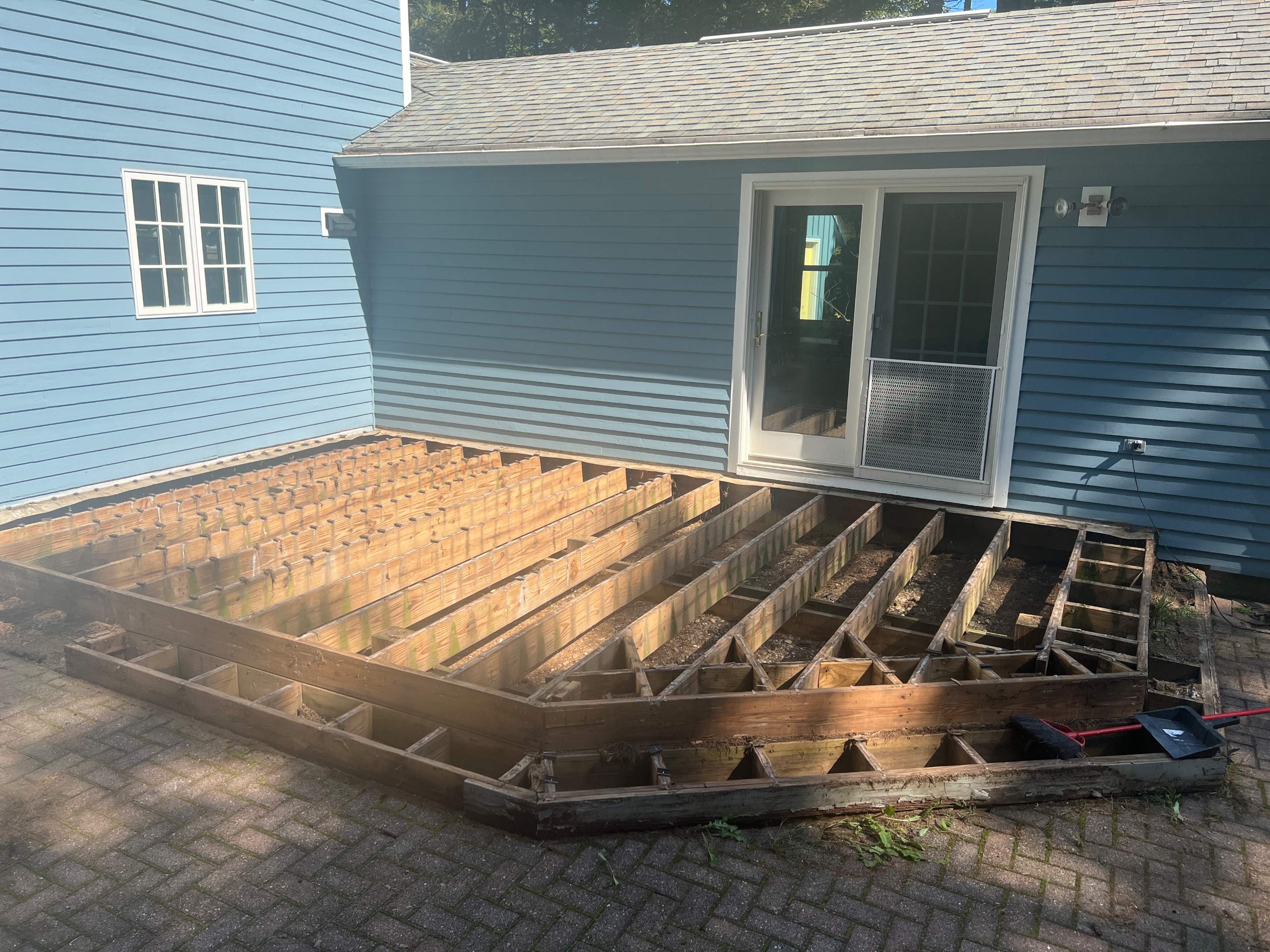 Deck Repair using Trex Select Decking by Chagnon Building & Remodeling LLC