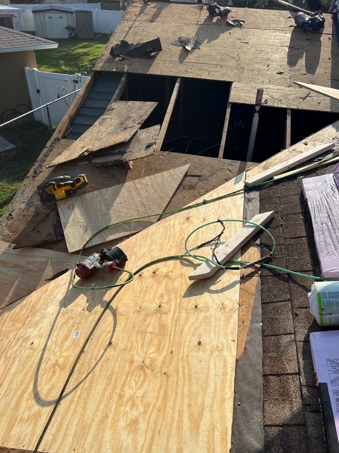 Project in St Pete 33705 by Mitchell Roofing Company LLC 