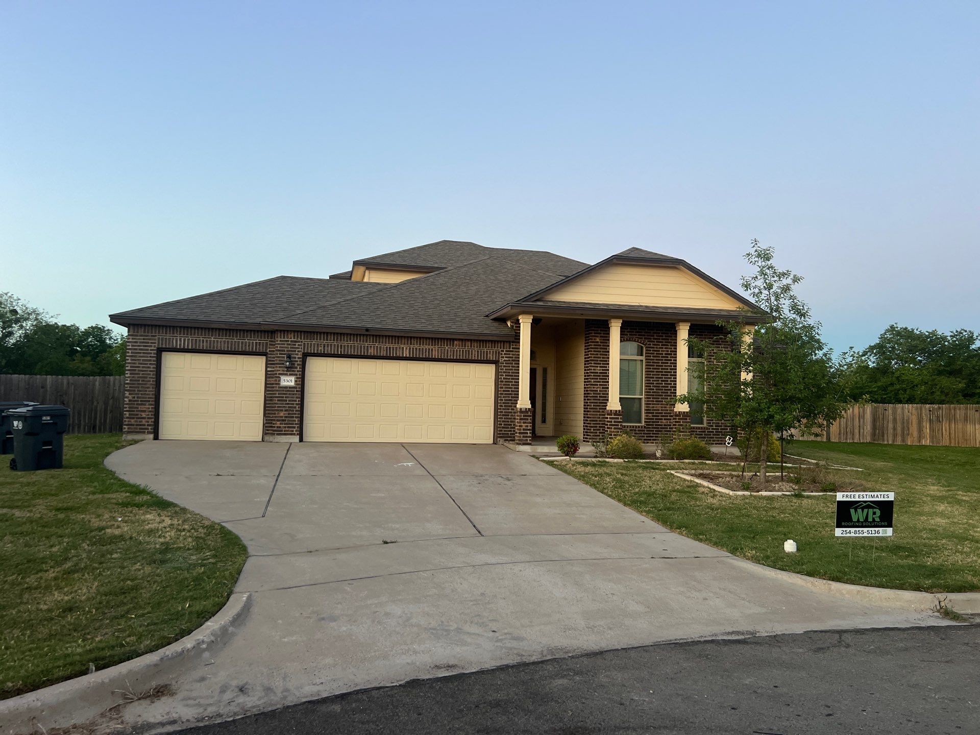Residential Roofing Installation using IKO Cambridge 30yr Architectural Shingles. Color: Weatherwood by WR Roofing Solutions