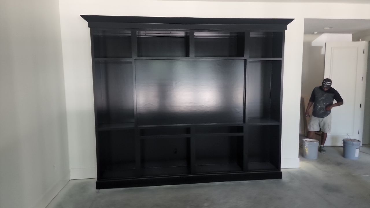 New home construction paint job by Cutting edge painting 