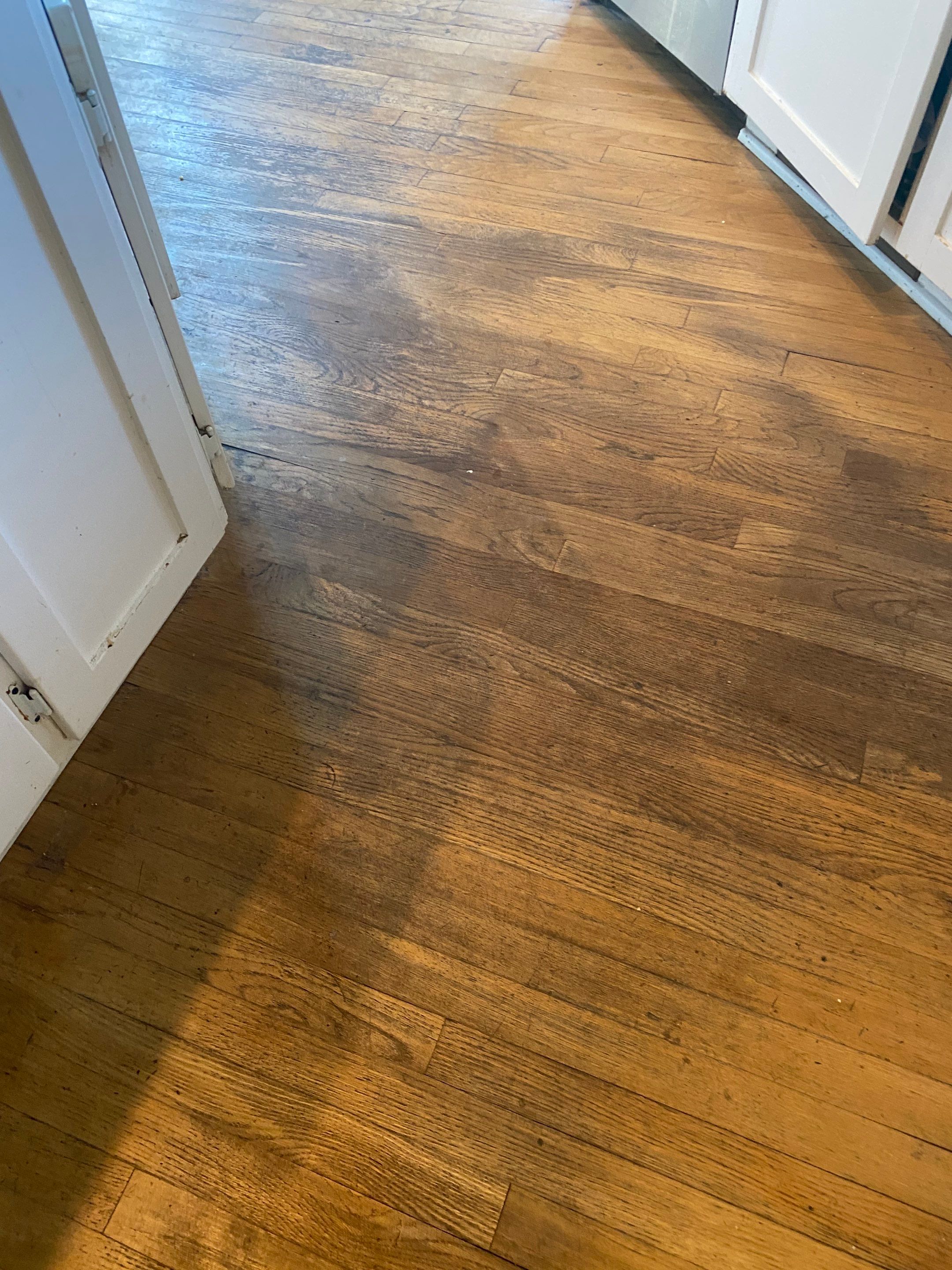 Red Oak Finish and Restore by Footprints Floors South Sacramento