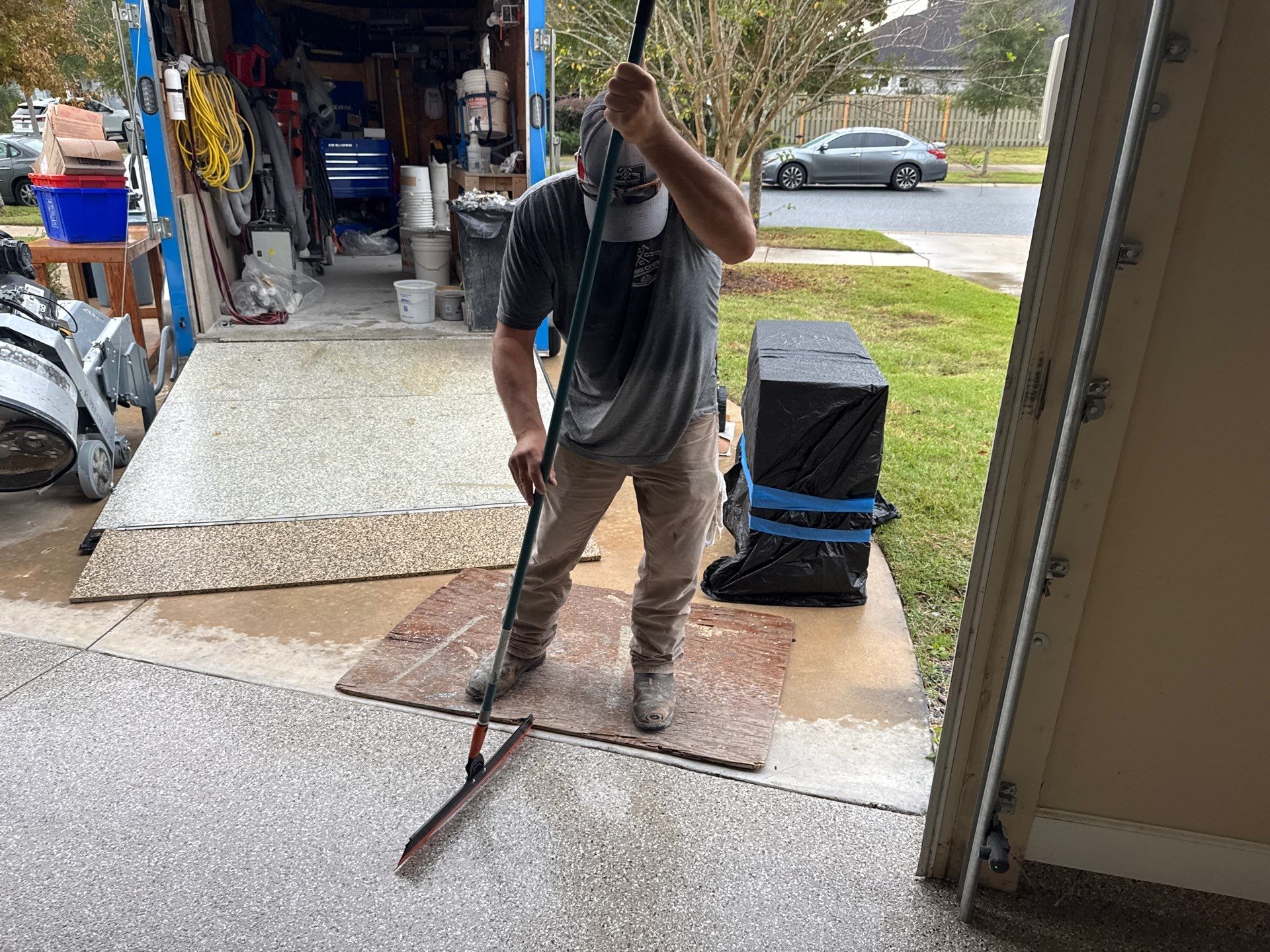 McNamara Garage by Cross Creek Concrete Coatings