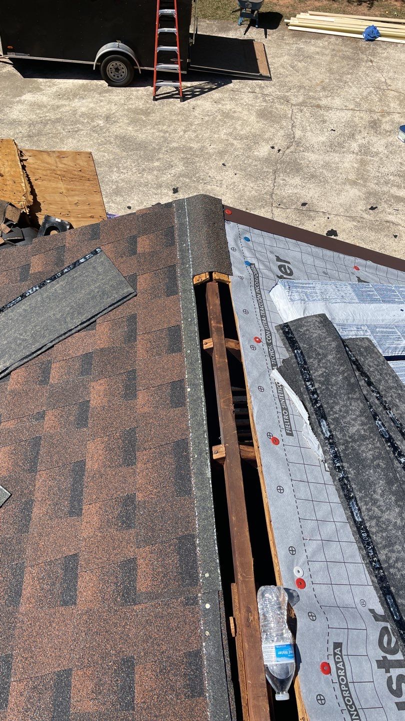 Home Remodel using GAF HDZ Lifetime Shingles by Rooftops Unlimited
