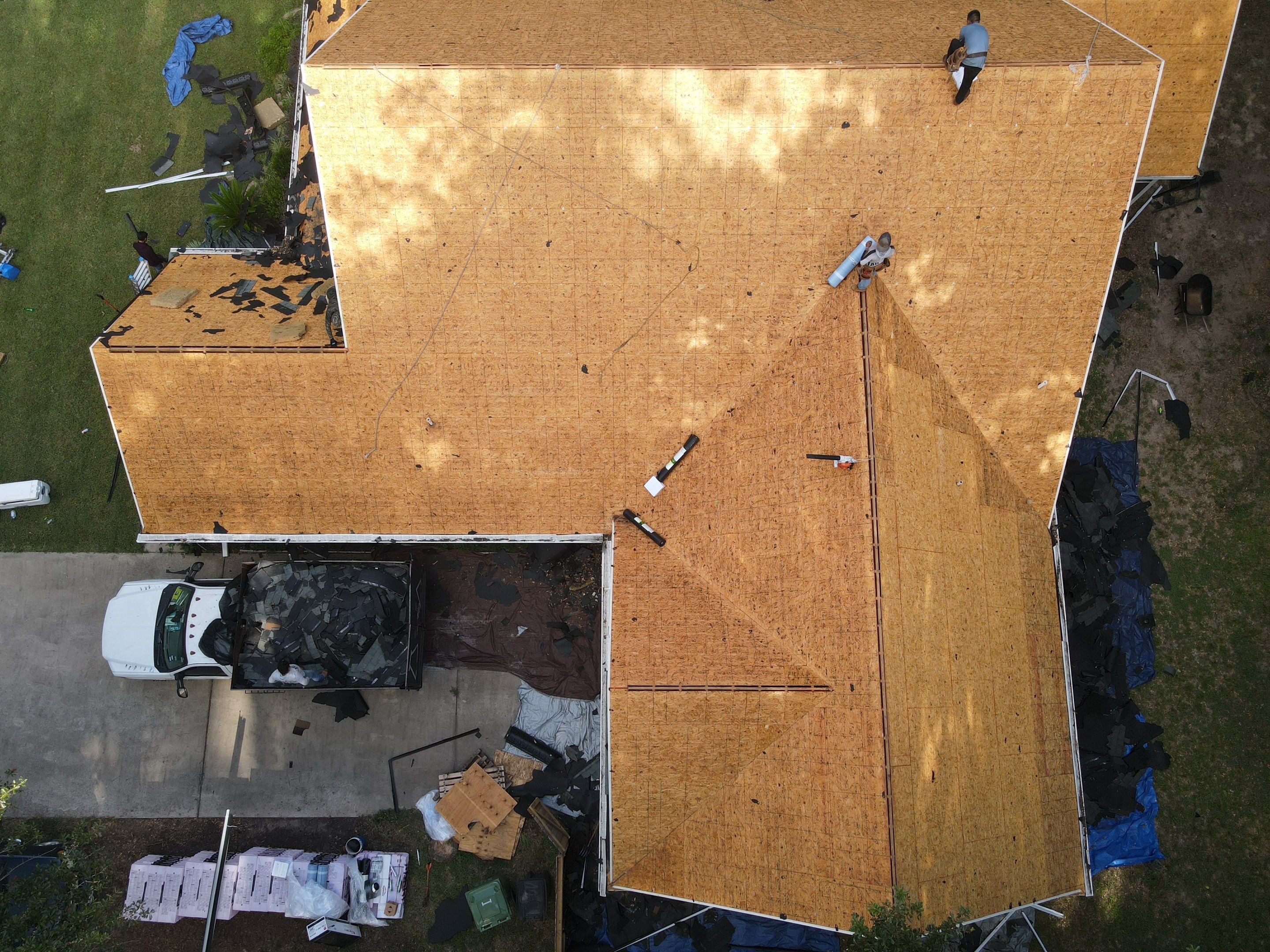 Residential Roofing Installation using Owen's Corning by Roof Concepts Construction