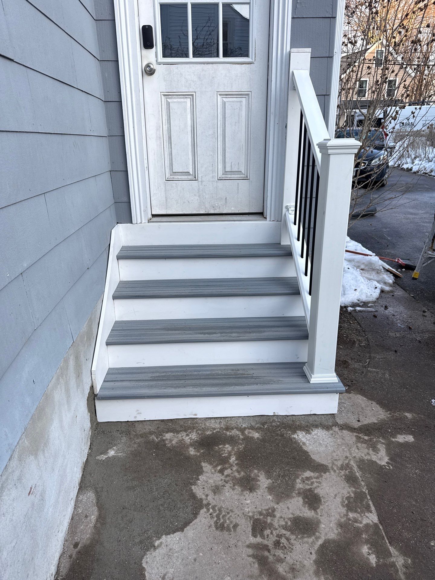 Little steps before and after by CabralCarpentry & Painting LLC